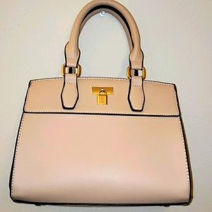 Pink Pastel Leather Handbag